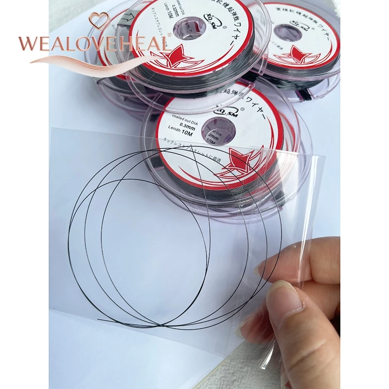 0,18-0,4 mm beschichteter Memory-Draht 1M/2M superelastischer Stahldraht DIY-Schmuckzubehör für Armbänder, Halsketten, Perlenarbeiten und Bastelarbeiten – Detail 18