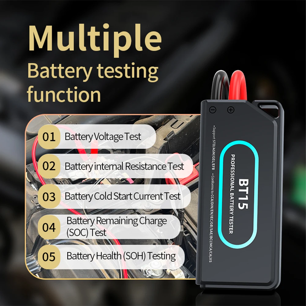 12V/24V Intelligent Smart Batt - Battery Load Tester ulasan dan harga