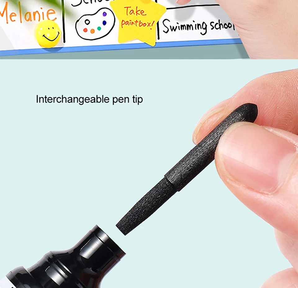 1 stücke Japan Pilot Whiteboard Marker V Direkte Flüssigkeit Große Kapazität Tinte Klassenzimmer WBMAVBM-M Ersatz Tinte Tasche Büro Liefert – Detail 7