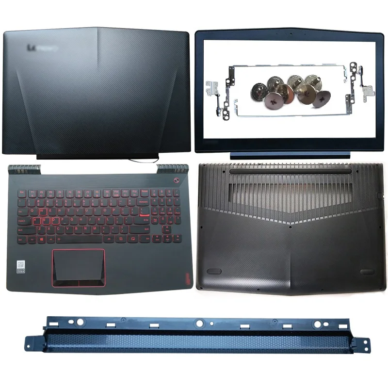 

New Laptop LCD Back Cover/Front Bezel/Hinges/Hinges Cover/Palmrest/Bottom Case For Lenovo Y520 R720 Y520-15IKB R720-15IKB