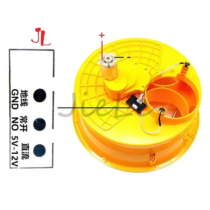 Eggshell Disc Coin Capsule Toy, Vending Machine Accessories, Ball Hooper, 12V or 24V, 75mm, 100mm, 115mm image 6
