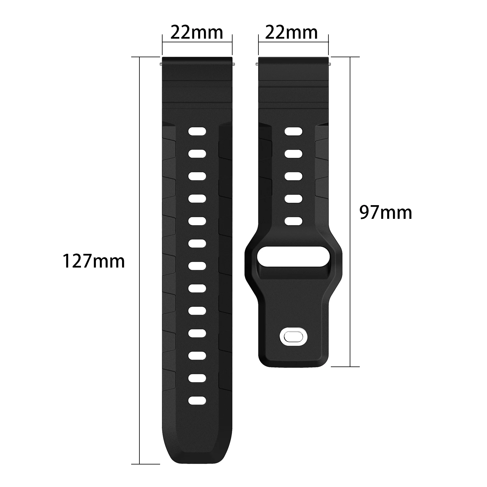 18mm 20mm 22mm Armband für Samsung Galaxy Uhr 4 5 6 44mm 40mm 5 pro 42/46mm 43/47mm Band aktiv 2 Gang S3 Rüstung Silikon armband