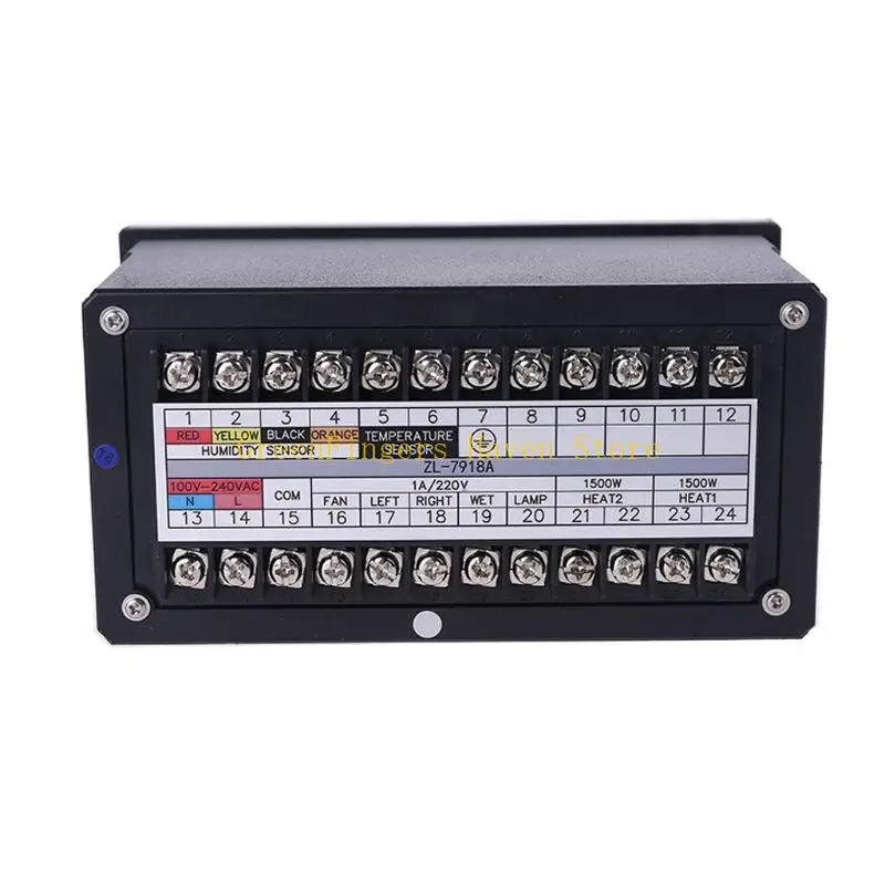 F68D Incubator lab Digital Automatic Incubator Controller Incubator Controller Hatcher Temperature Humidity Incubator