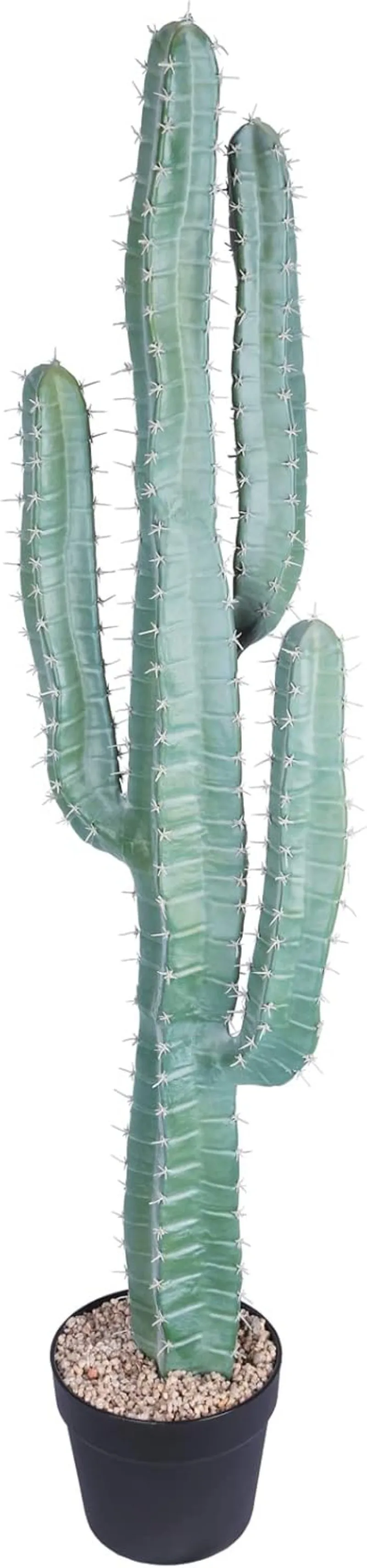 

Artificial Cactus 3.3ft（39"） Tall Fake Big Cactus Plants Faux Cacti Saguaro with Planter for Indoor Outdoor Home Office Shop Gar
