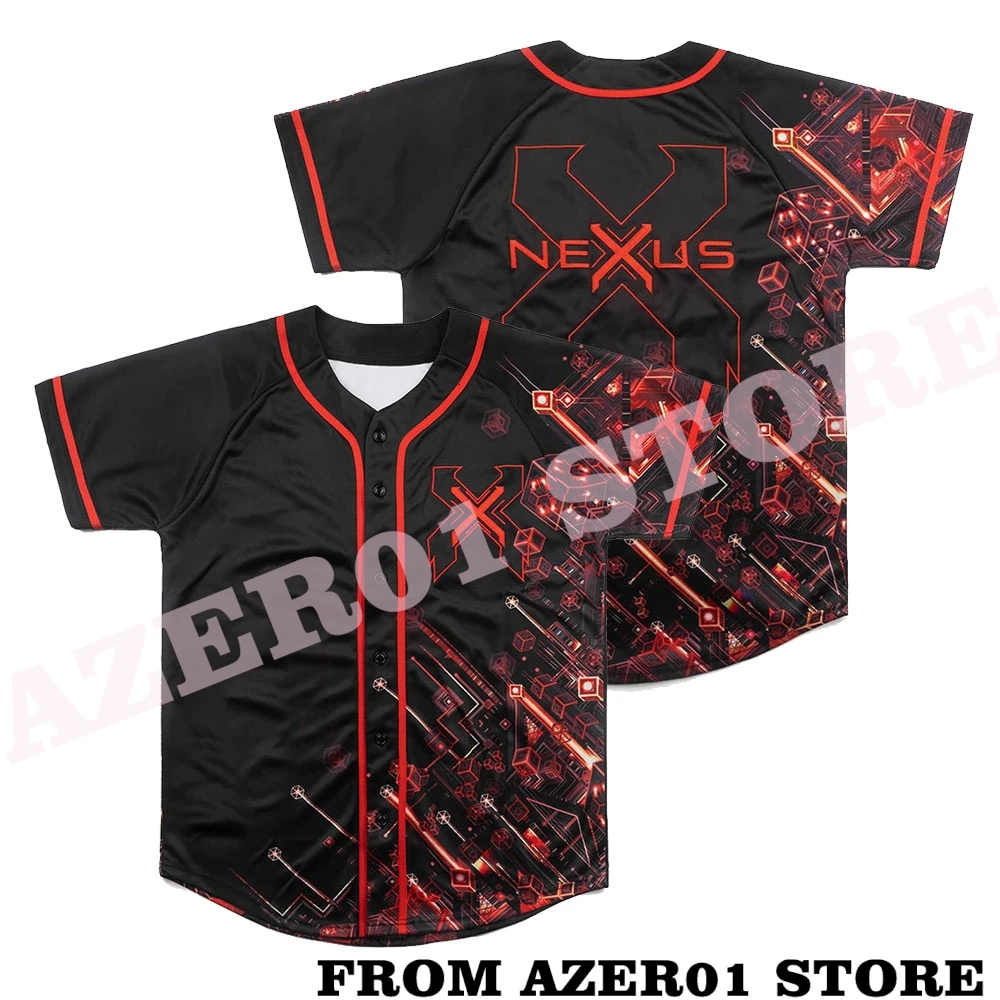 Excision Merch Nexus Tour Baseball Jersey Merch Cosplay Jecket Tee T-shirt Summer Men/Women Tshirt Shirt Soccer Coat