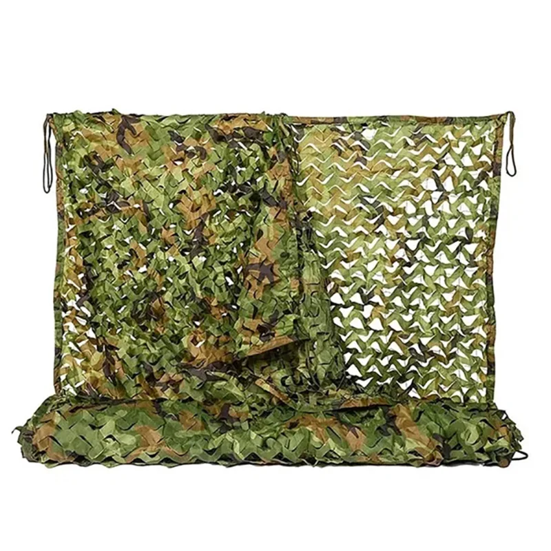 Double-Layer Oxford Camouflage Net for Shelter Sunshade Camouflage Fence Camping Training Party Decorations Outdoor Privacy Scre