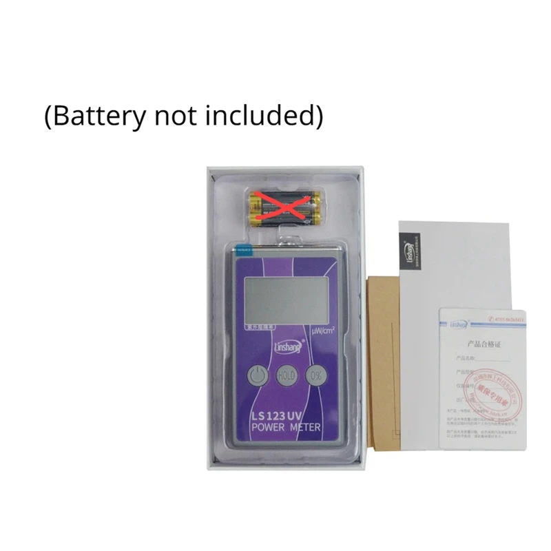 HOT SALE Portable UV Meter LS123 Measure Ultraviolet Radiation Power Intensity Radiance Density Rejection Rate