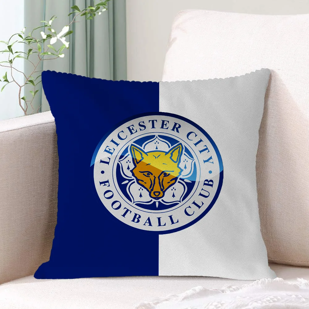 Football Ornamental Pillows Cover L-Leicester City F.CS Decorative Pillowcases Pillow Covers Decorative Cushions Cover for Sofa