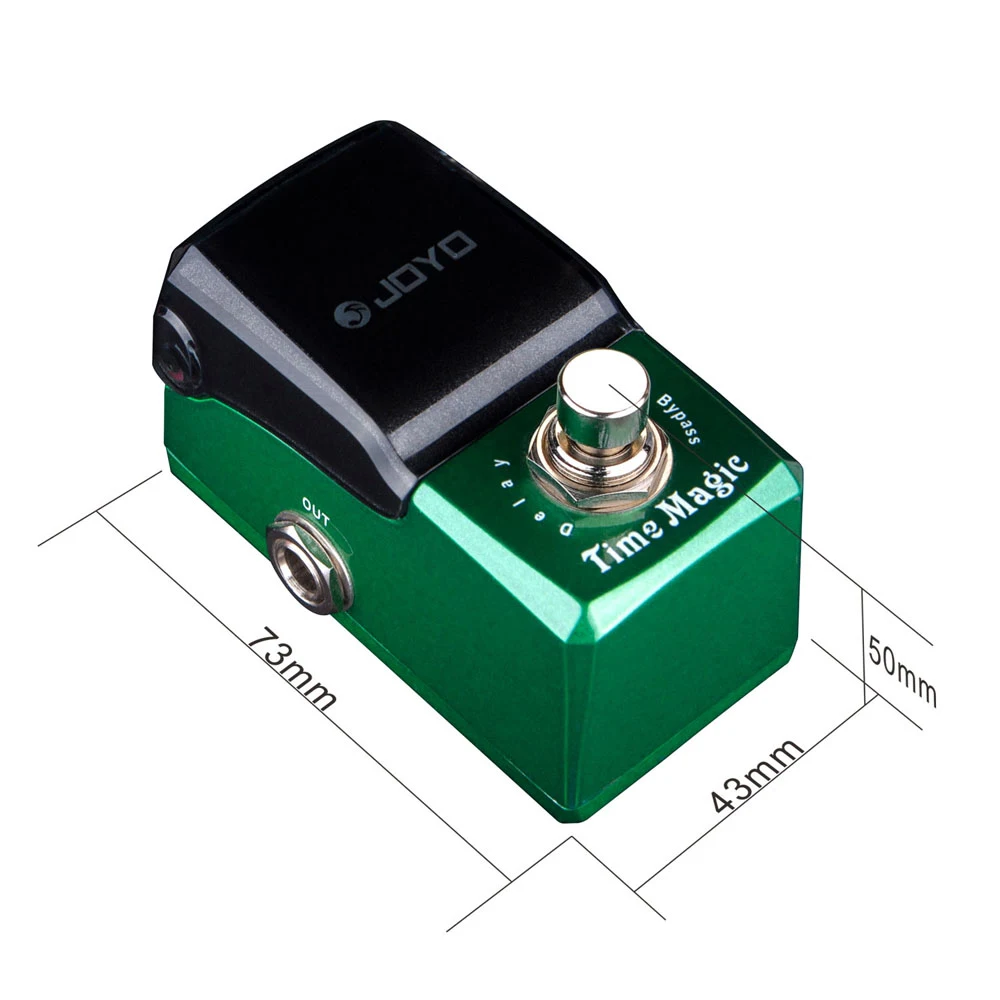 JOYO JF-304 TIME MAGIC Delay Guitar Effect Pedal Analog Sounding Digital Delay Guitar Pedal with Feedback Function