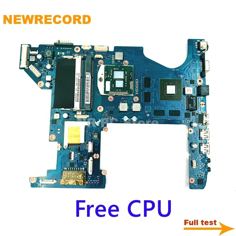 For Samsung BA41-01372A BA41-01373A NP-RF710 RF710  Laptop Motherboard BA92-07134B BA92-07134A HM55 Free CPU