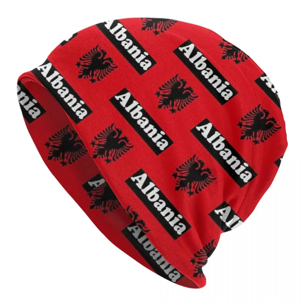 

Albania Flag Men Women Adult Beanies Caps Knitted Bonnet Hat Warm Hip Hop Autumn Winter Outdoor Skullies Hats