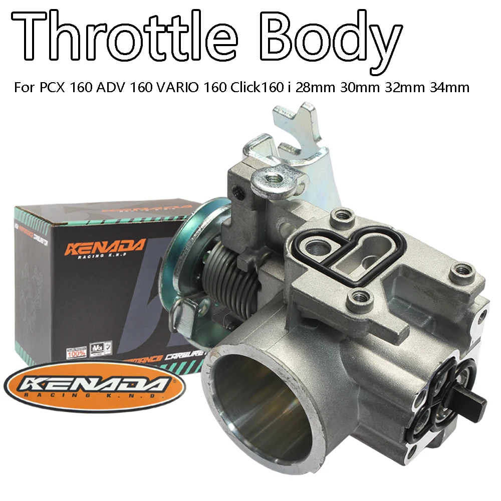 

KENADA Racing Throttle Body ASSY For 28/30/32/34mm PCX/ADV/VARIO 160 Click160 i