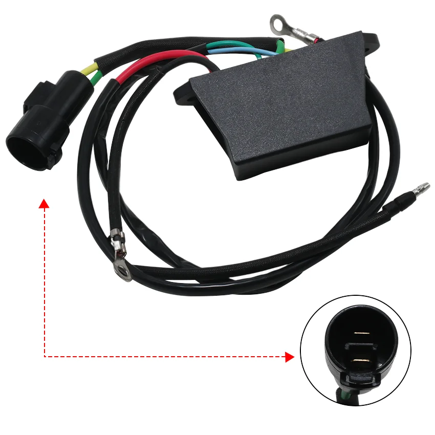 Motorcycle Switch Box Assembly For Honda BF35 BF35AM LRTB LRTC BF40 BF40B2 LRTG LHTC BF40A4 BF40A2   38550-ZV5-822 38550-ZV5-823