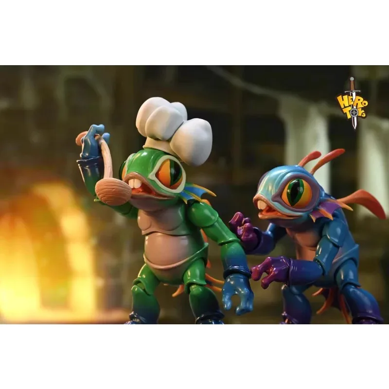 Hero ของเล่นขนาด "Bengboerba" Fishman Little Hero Action Figure 9 ซม.อะนิเมะรุ่นของเล่นตุ๊กตาเครื่องประดับตกแต่งสะสม