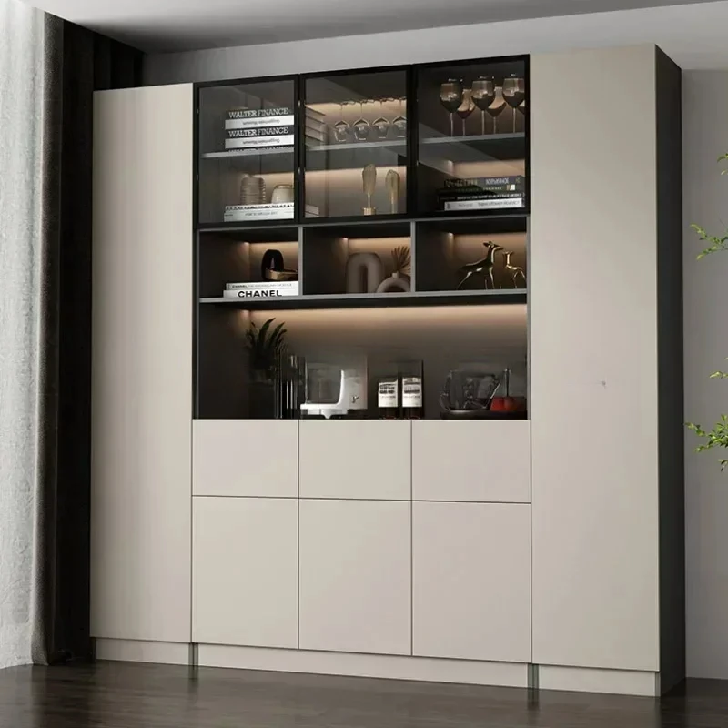 Corner Storage Wine Cabinets High Liquor Wall Kitchen Wine Cabinets Luxury Living Room  Vino Bar Furniture