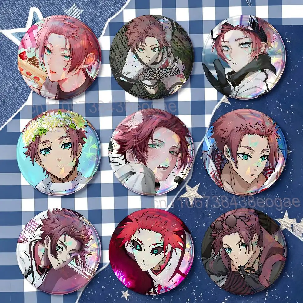 I-ltoshi Sae B-Blue Lock-k Custom Badges 75mm 44mm 25mm 32mm 58mm Hat Backpack Accessories Toys Collect Gifts Large