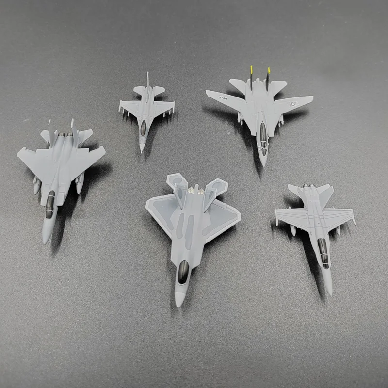 

1 комплект, масштабная модель 1/350, комплект истребителя F22 F14 F15 F16 F18, готовый окрашенный самолет, статический орнамент, подарки для любителей DIY