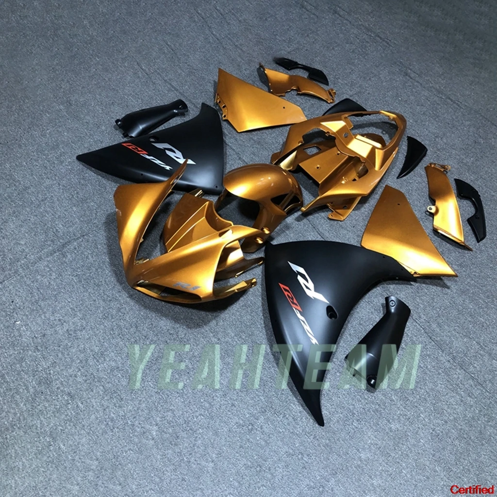 Novo apto para yamaha yzf r1 09 10 11 12 2009 2010 2011 2012 yzf r1 kit carenagem sportbike corpo reconstruir peças carroçaria