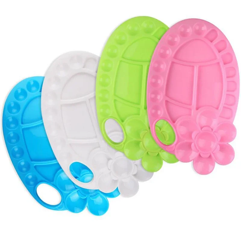 

26 Wells Palette Art Alternatives Paint Plastic Palette White Watercolor Palette Pigment Tray Painting Tool