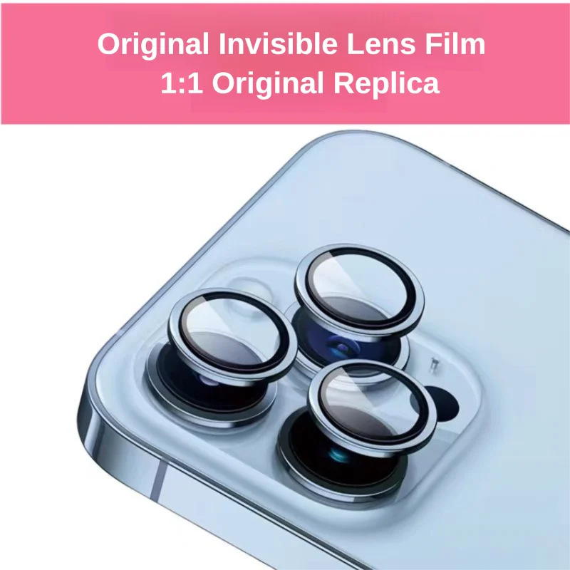 

Suitable for iPhone 16 original invisible eagle eye lens film, Apple 17 Pro Max glass protruding step protection sticker
