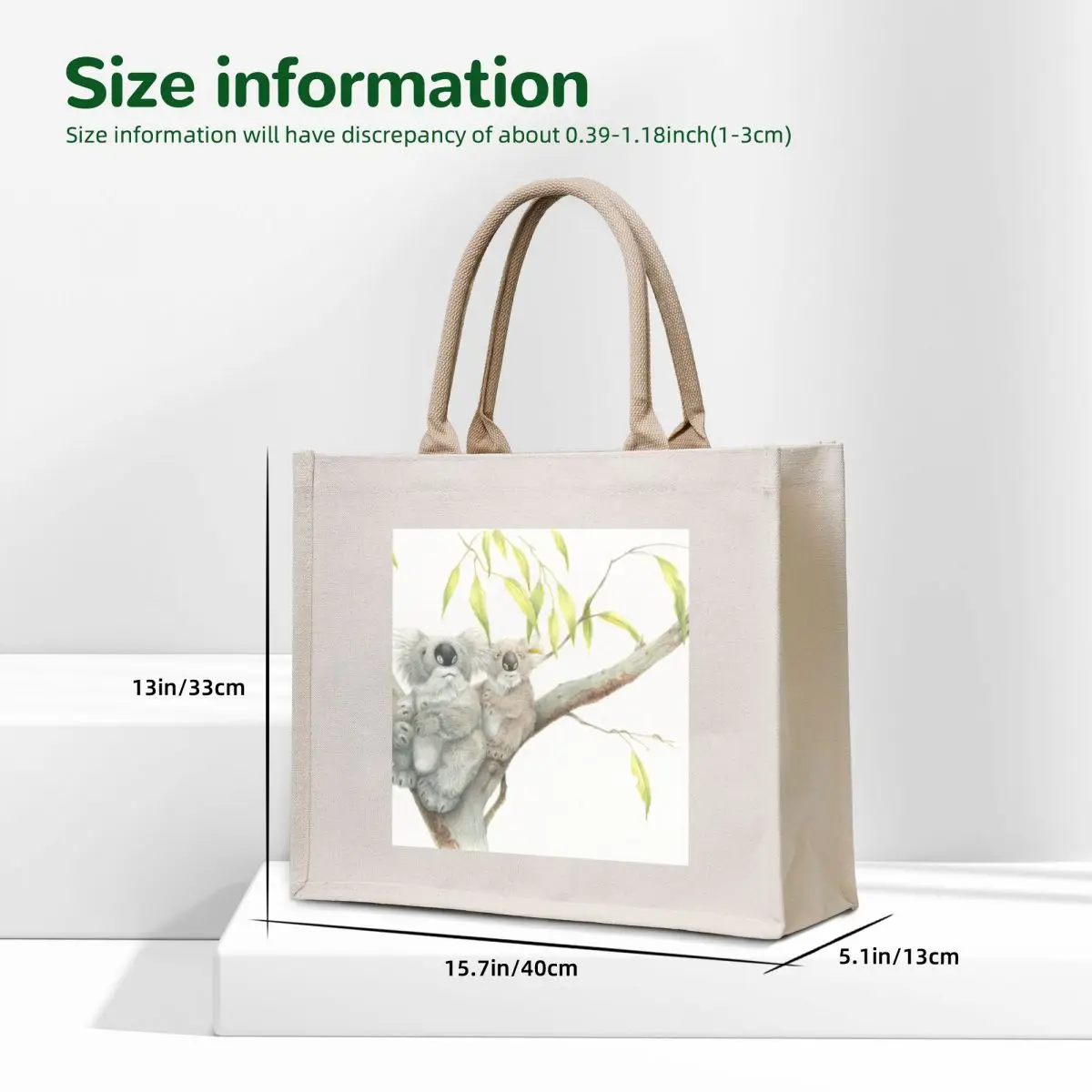 Koala bears relaxing Tote Bag women bag tote bag canvas large tote