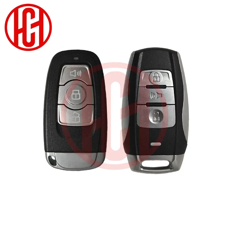 Clé de voiture télécommandée 433 MHz avec puce ID46/47/4A pour GWM Poer Tank Haval Jolion Dargo H2 H6 H7 H9 F5 F7 H2S, 3/4 boutons