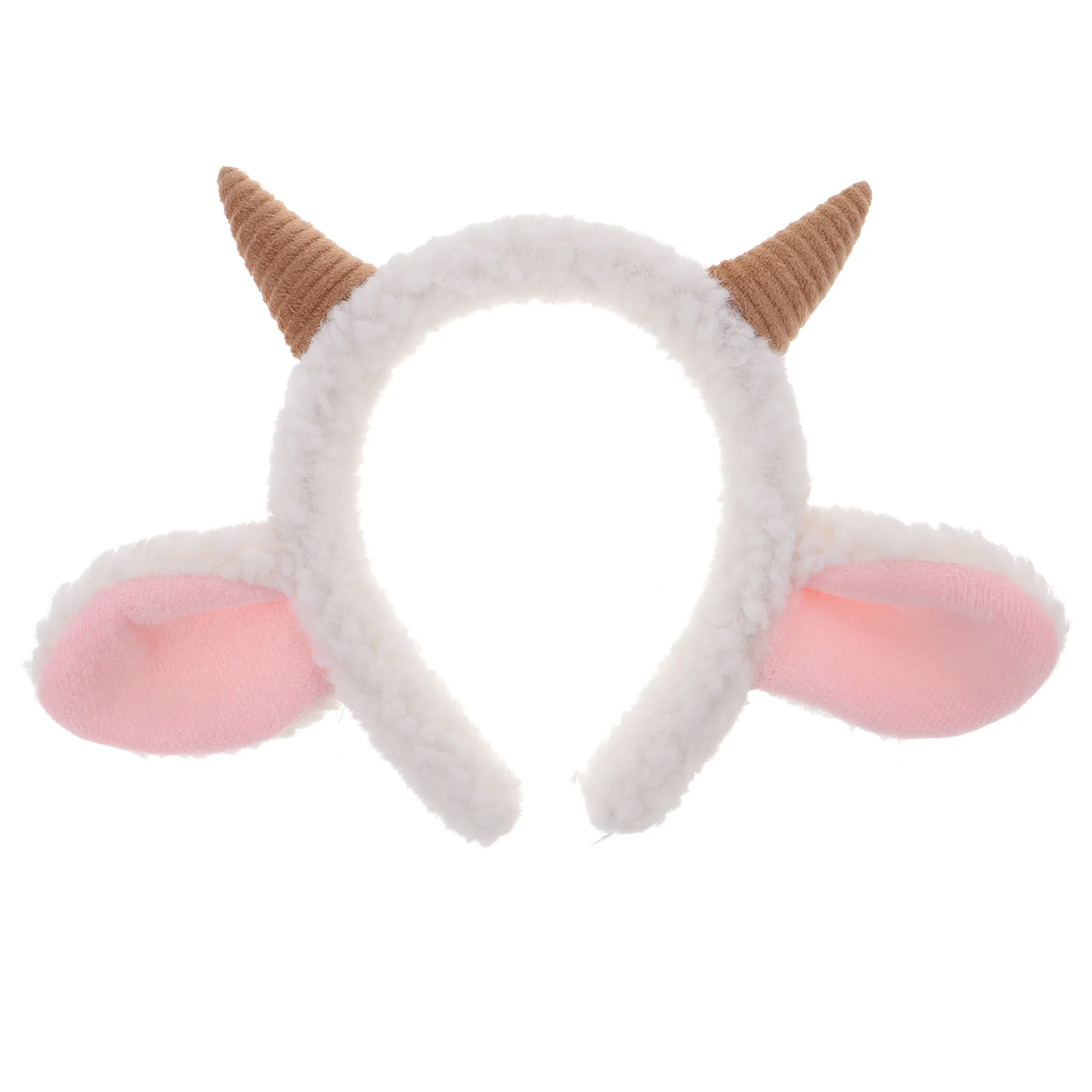 

New Girls Cute Plush Sheep Ears Headband For Women Girls Head Hoop Bow Cartoon Girls Kid Hairband Headdress Hair Accessories