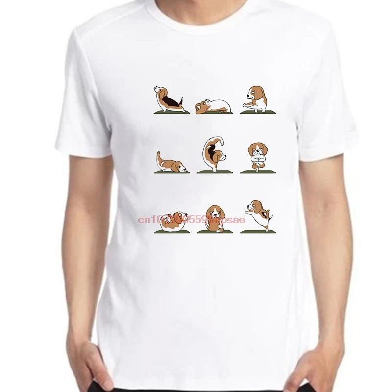 Basset Hound Dog Print Graphic T Shirts Casual Ladies Tops Funny Dog Cute Summer New Cotton Shirts And T-Shirts Mens Clothes