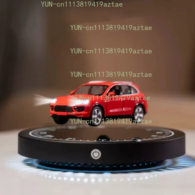 360° Rotatable Magnetic Suspension Ornament Desktop Decor Unique Business Creative Gift