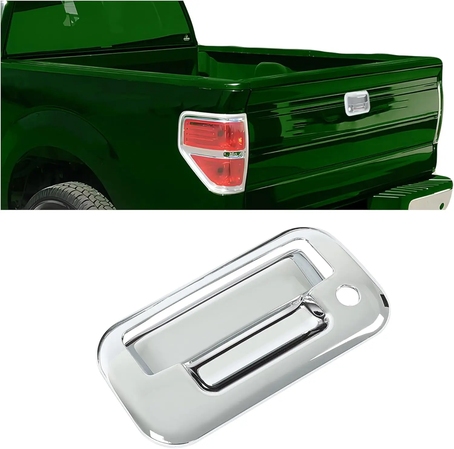 

Chrome Tail Gate Handle Cover for Ford F-150 04-08