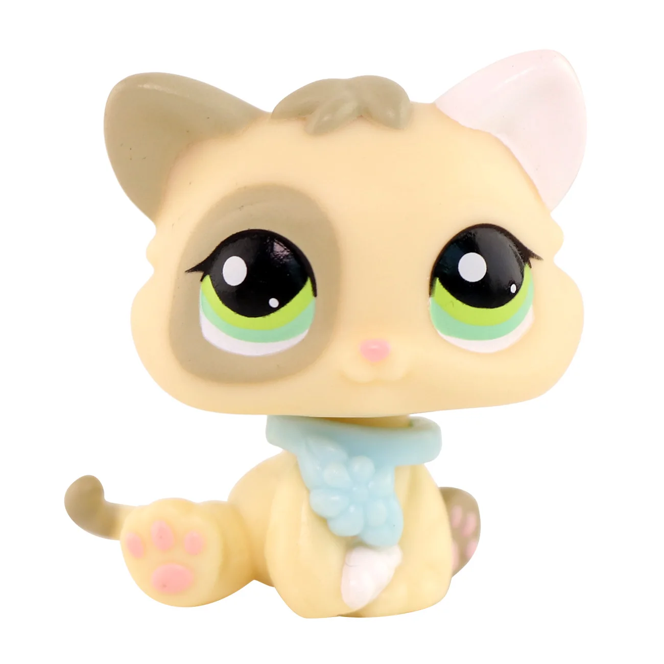 LPS Mini Pet Shop Kitten Collectable #1074 Toy Cute Children's Toys Parent-Child Interactive Toys Dress-up Toys