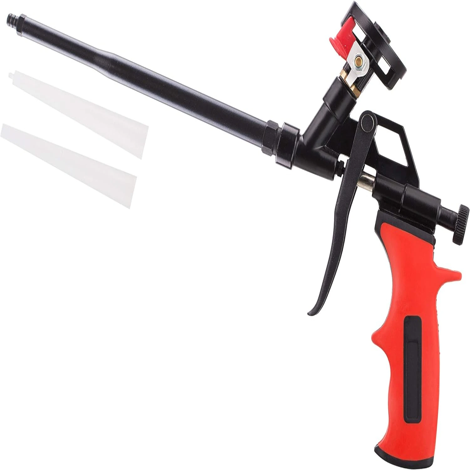 Upgrade your caulking and sealing with the Heavy Duty PTFE Metal Body Pu Expanding Foam Gun from SocsPark. This sturdy foam gun