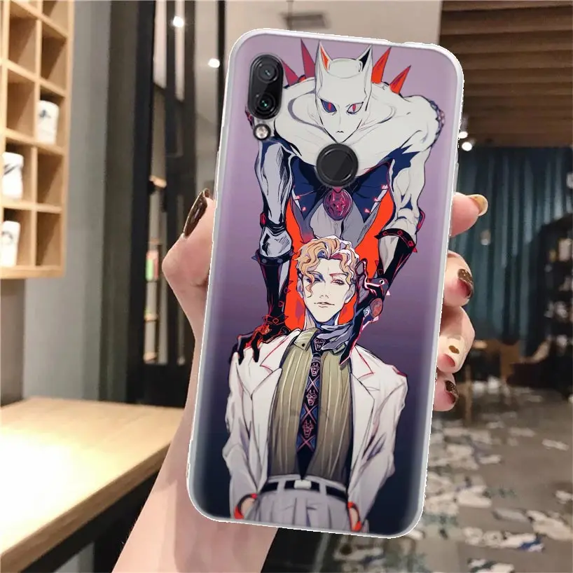 Anime JoJo Killer Queen Soft Phone Case For Xiaomi Mi 12T 11T 10T 9T 11 10 Lite 12 Pro 12X 11i 9 8 13 5X 6X Ultra Pattern Housin