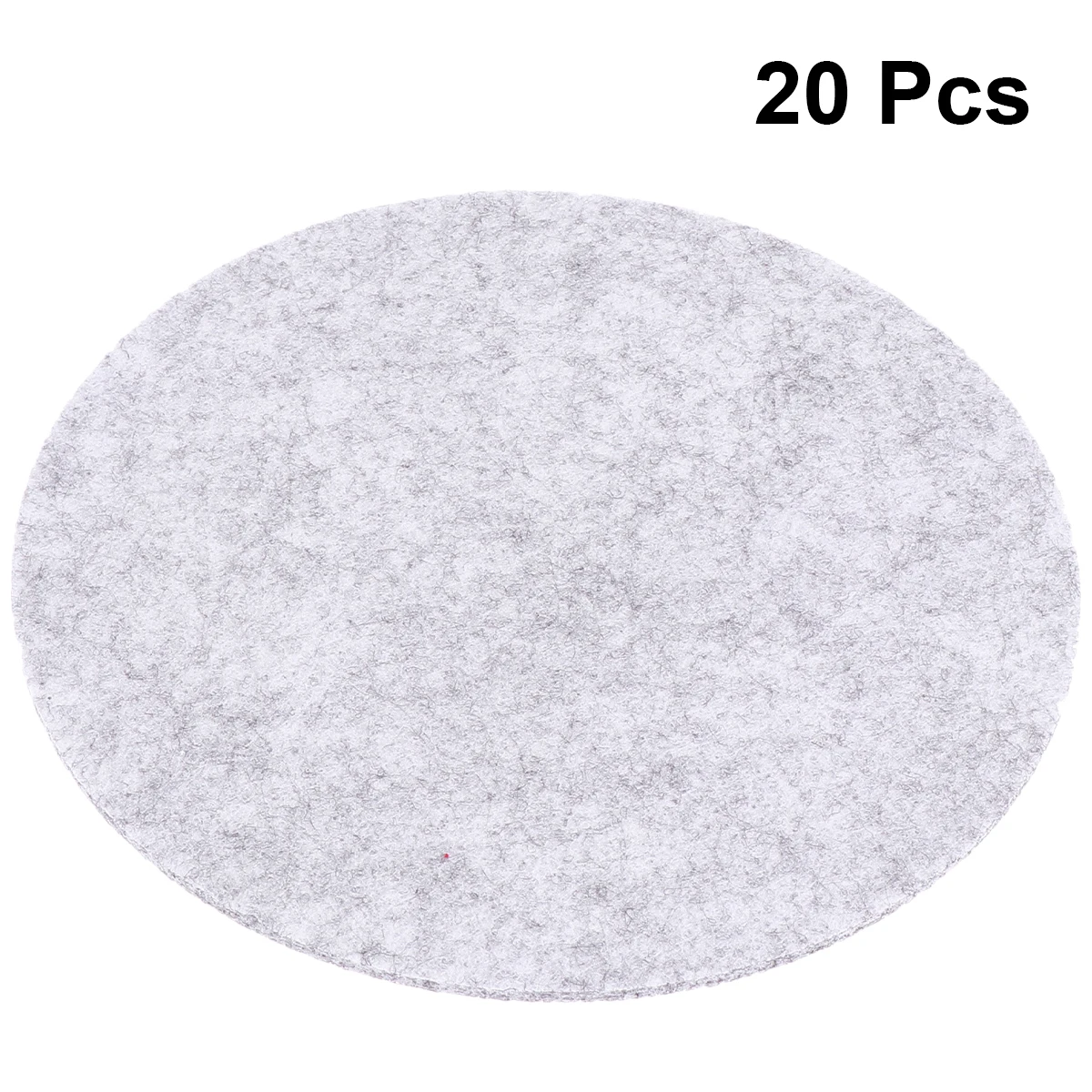 

20pcs 14X14Cm Felt Mats Non Slip Furniture Pads Floor Protectors Water Resistant Chair Feet Mats Home Supplies Light Grey