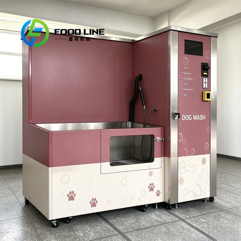 Pet Washing Machine Dog Self Wash Machine Use Low Noise Durable PVC Waterproof System Professional Pet Groomer Factory Direct