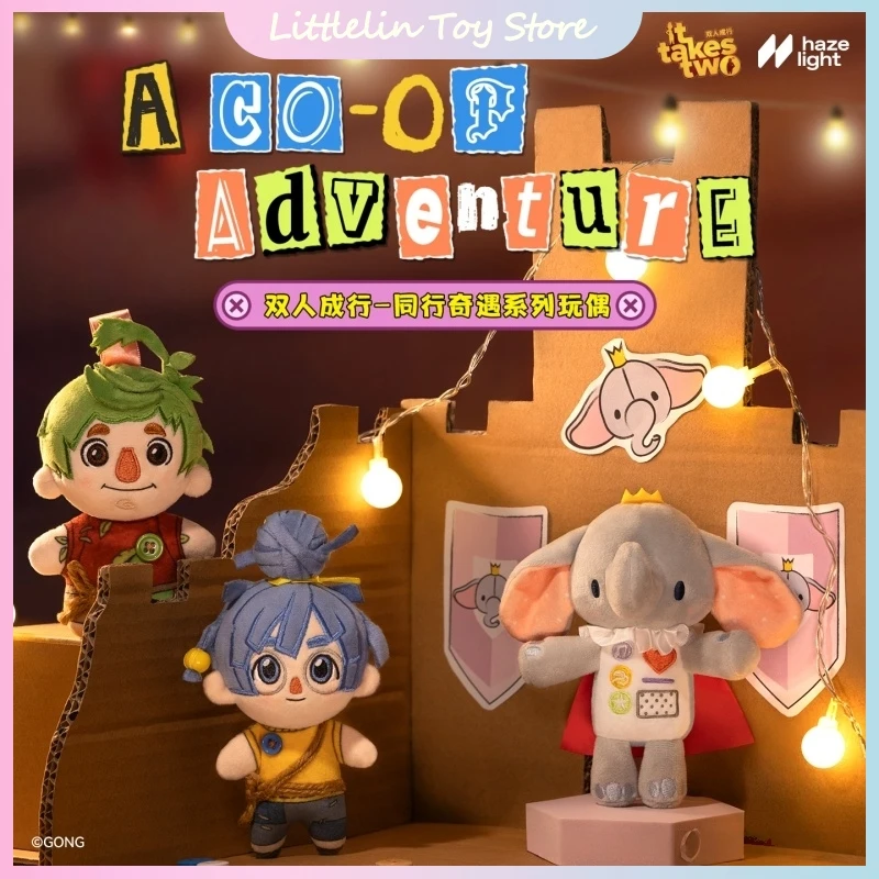 New Genuine It Takes Two Aco-Of Adventure Series 10cm Plush Doll Cute Cody May Game Figures Bag Pendant Ornament Birthday Gift