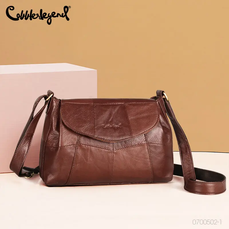 Cobbler Legend Genuine Leather Shoulder Bag Women Sling Bags