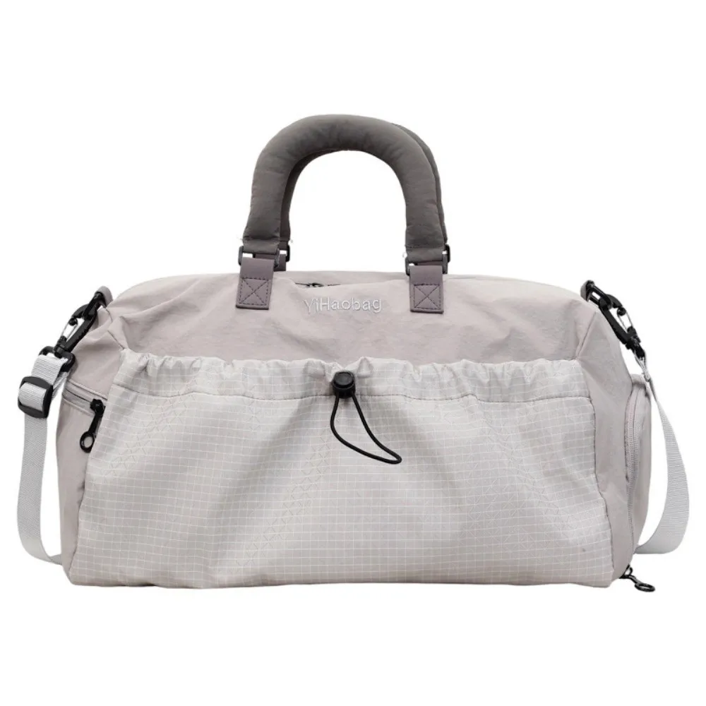 Large Capacity Travel Handbag Waterproof Wear-resistant Fitness Tote Bag Portable Dry and Wet Separation Gym Tote Storage Bag