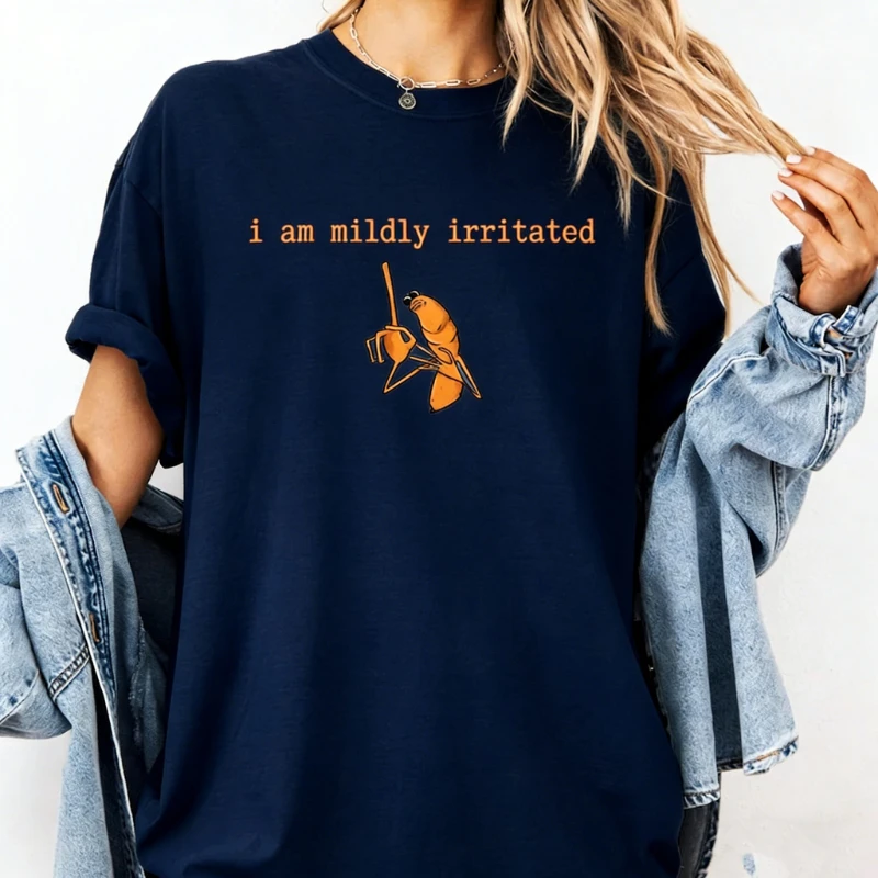 أنا مهيج معتدل ماركوس دودة ميمي الدماغ روت روبرت مساعدة القبيح تي شيرت مطبوع بلايز موضة عادية نمط قصير الأكمام #5