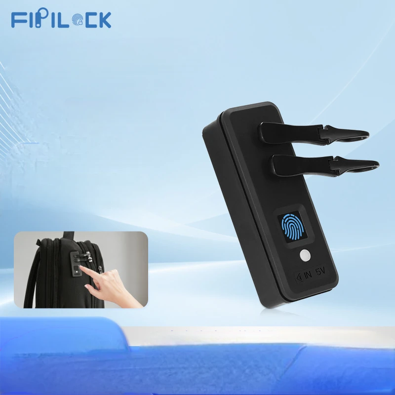 Smart Luggage Lock, New Embedded Zipper Bag Lock, Mini Light Luxury Anti-theft Backpack Lock, Travel Suitcase Security Lock