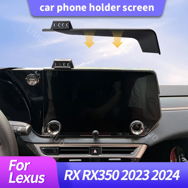 

Car phone holder screen For Lexus RX RX350 2023 2024 the interior is versatile, lightweight, easy to carry and features design