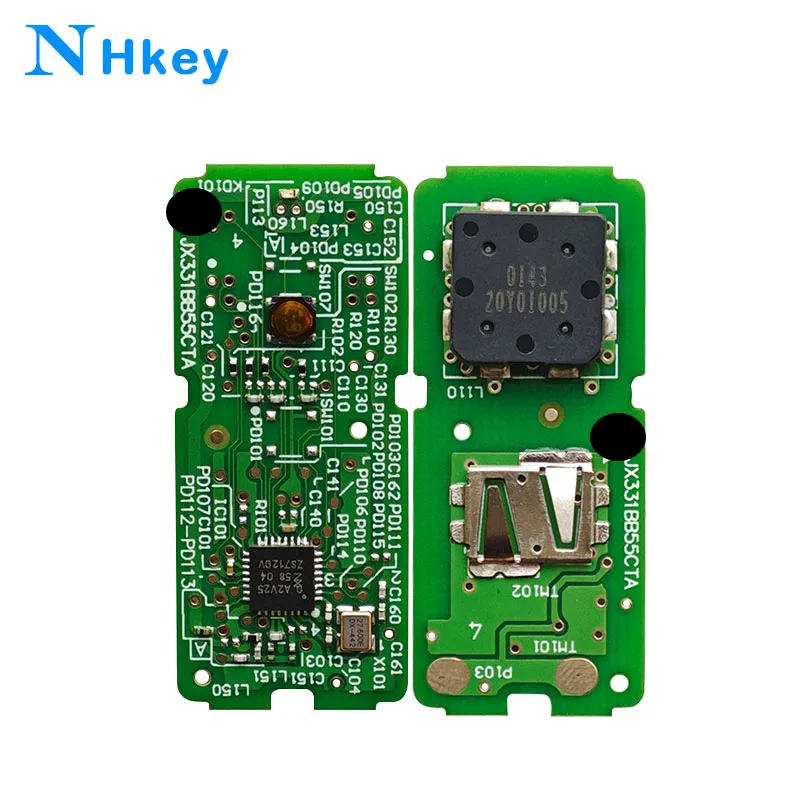 NH key For Yamaha B2T Motorcycle Remote Key 433 MHz ID49 Chip For Yamaha XMAX XMAX300 NVX NVX155 AEROX JAUNS QBIX NEW Style