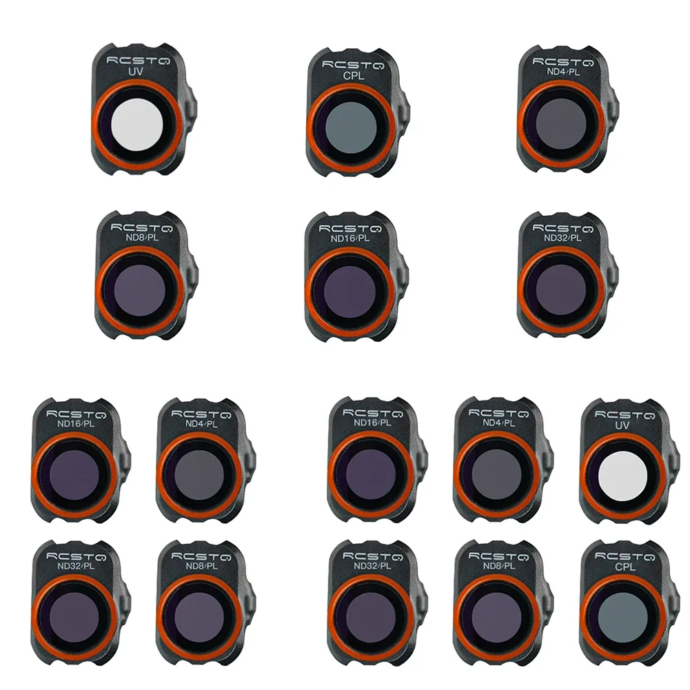 مرشحات عدسة الطائرة بدون طيار UV CPL ND PL عالية الجودة لـ DJI Mavic Mini 1 2 SE مجموعة استبدال واقية مكونة من 1 4 أو 6 قطع