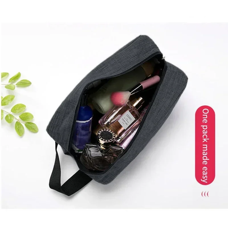 Borsa per cosmetici da viaggio impermeabile borsa per il trucco portatile borsa da viaggio di grande capacità Organizer per il trucco conservazione