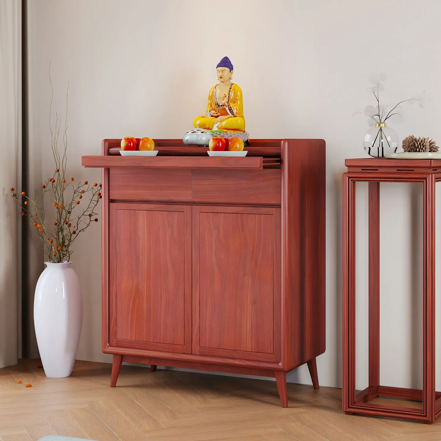 DSAHousehold table Living room incense table Modern new Chinese style God of Wealth Guanyin Shentai Gongtai table cabinet