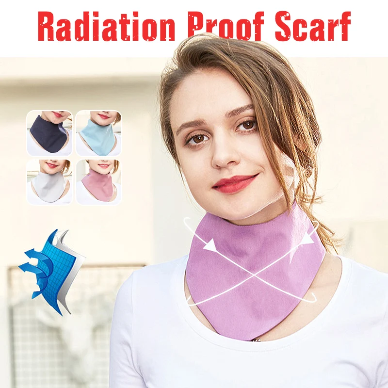 Anti-radiation Bib Collar Neck Protection Neck Cover Scarf Protect Thyroid Radiation Shield Computer Neck Protection Covers