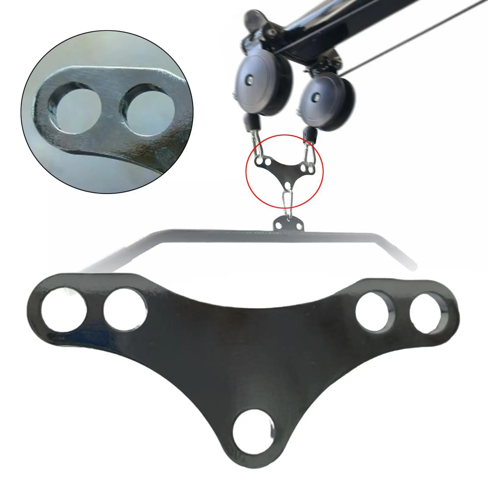 

LAT Pulldown Attachment Портативная сверхмощная переходная пластина с двойным и одним