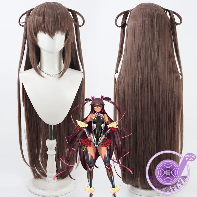 Mizuki Yukikaze Косплей Парик Taimanin Коричневый Длинные 90 см Синтетические волосы Термостойкие головные уборы на Хэллоуин Ролевые игры + Бесплатная шапочка для парика Mizuki Yukikaze Косплей Парик Taimanin Коричневый Длинные 90 см Синтетические волосы Термостойкие головные уборы на Хэллоуин Ролевые игры + Бесплатная шапочка для парика