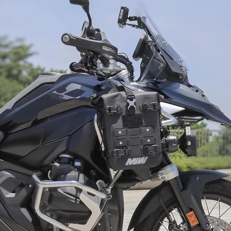 MJWADV motorcycle multi-functional waterproof hemming   locomotive side bag motorcycle travel hanging bag