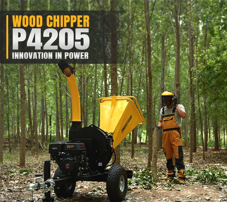 

TUV-Rheinland CE Approved Small Movable Manual Forest Used Tree Stump Branches Chipping Wood Chipper